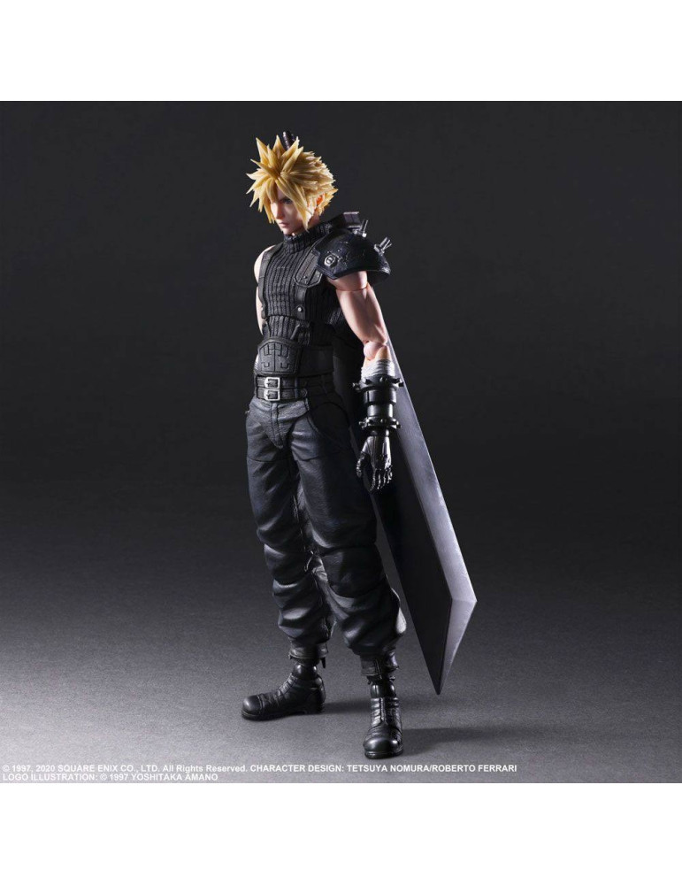 Square Enix - Final Fantasy VII Remake - Play Arts Kai Cloud Strife Ver. 2