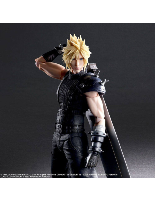 Square Enix - Final Fantasy VII Remake - Play Arts Kai Cloud Strife Ver. 2