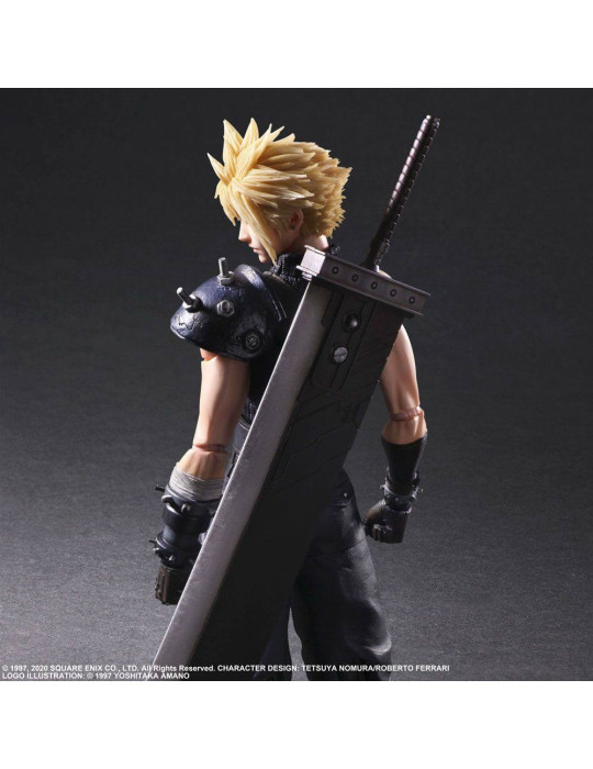 Square Enix - Final Fantasy VII Remake - Play Arts Kai Cloud Strife Ver. 2