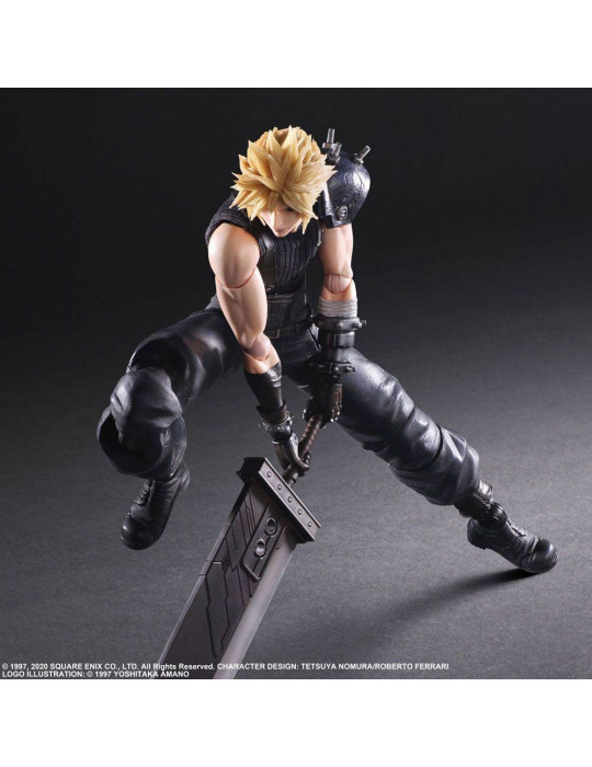Square Enix - Final Fantasy VII Remake - Play Arts Kai Cloud Strife Ver. 2
