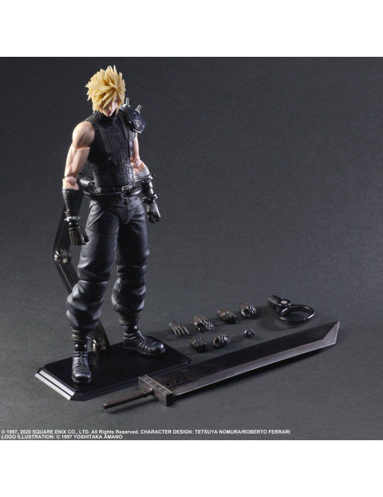 Square Enix - Final Fantasy VII Remake - Play Arts Kai Cloud Strife Ver. 2