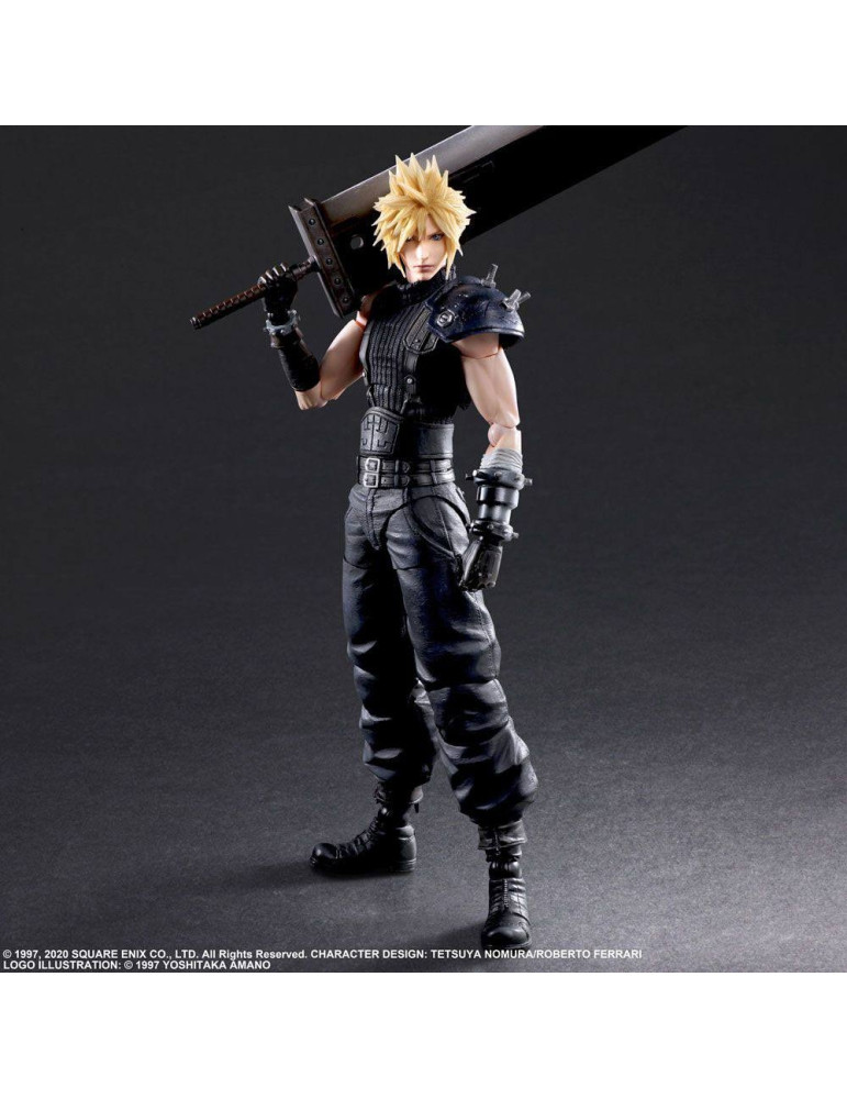 Square Enix - Final Fantasy VII Remake - Play Arts Kai Cloud Strife Ver. 2