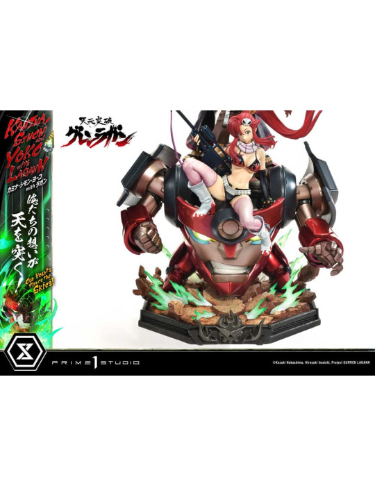 Prime 1 Studio - Tengen Toppa Gurren Lagann - Kamina, Simon & Yoko with Lagann Our Hearts Pierce the Skies!