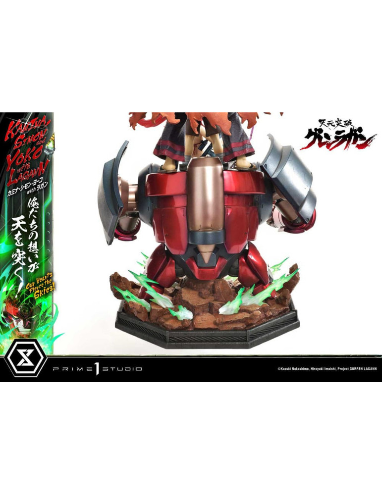 Prime 1 Studio - Tengen Toppa Gurren Lagann - Kamina, Simon & Yoko with Lagann Our Hearts Pierce the Skies!