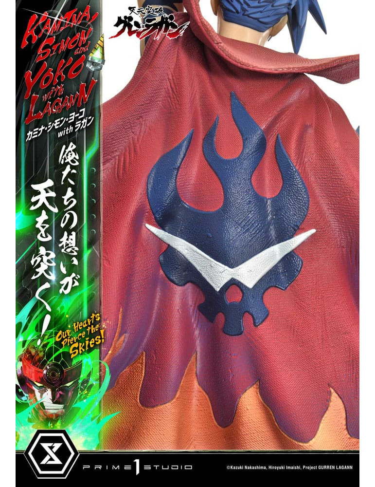 Prime 1 Studio - Tengen Toppa Gurren Lagann - Kamina, Simon & Yoko with Lagann Our Hearts Pierce the Skies!