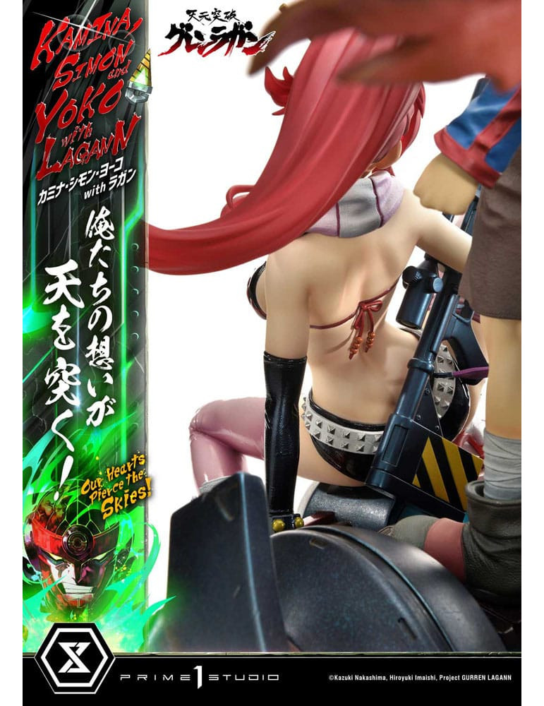 Prime 1 Studio - Tengen Toppa Gurren Lagann - Kamina, Simon & Yoko with Lagann Our Hearts Pierce the Skies!