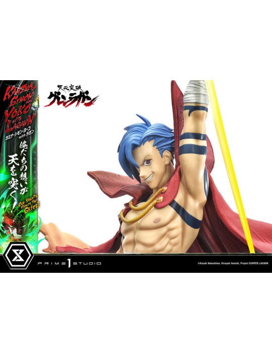 Prime 1 Studio - Tengen Toppa Gurren Lagann - Kamina, Simon & Yoko with Lagann Our Hearts Pierce the Skies!