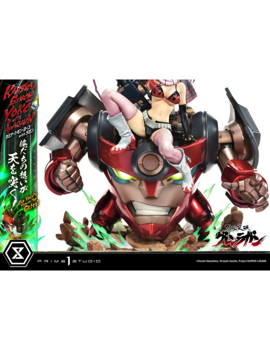 Prime 1 Studio - Tengen Toppa Gurren Lagann - Kamina, Simon & Yoko with Lagann Our Hearts Pierce the Skies!