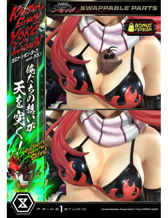 Prime 1 Studio - Tengen Toppa Gurren Lagann - Kamina, Simon & Yoko with Lagann Our Hearts Pierce the Skies! Deluxe Bonus Version