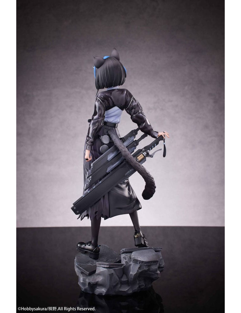 Hobby Sakura - Black Illustration by Kirino