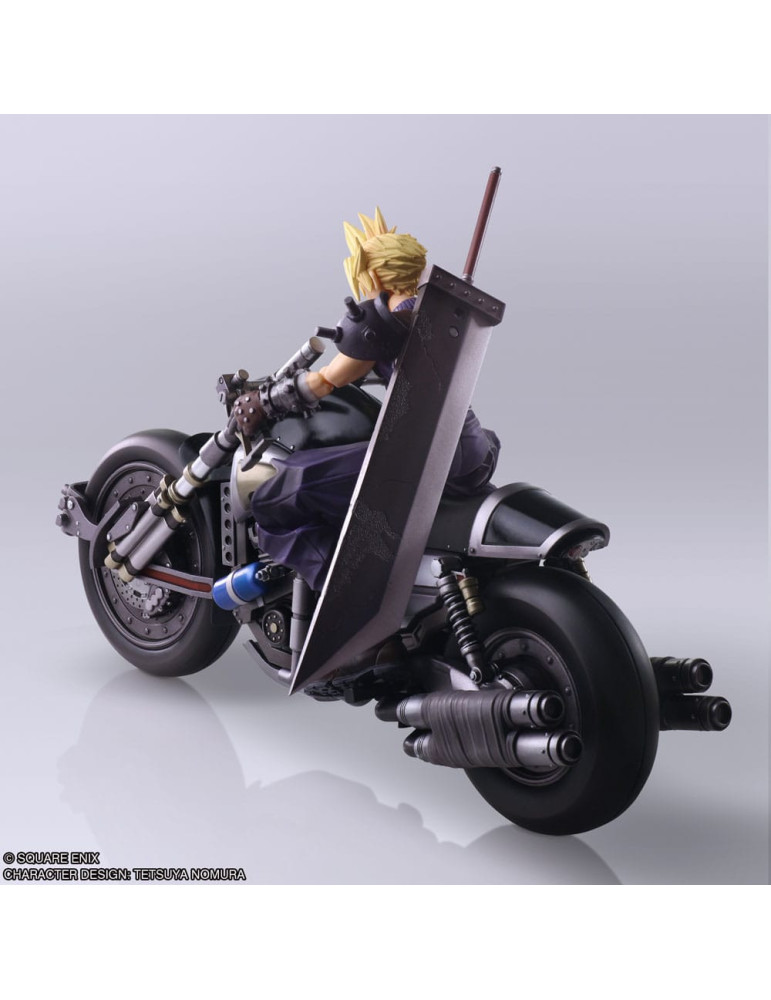 Square Enix - Final Fantasy VII - Bring Arts Cloud Strife & Hardy Daytona