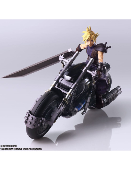 Square Enix - Final Fantasy VII - Bring Arts Cloud Strife & Hardy Daytona