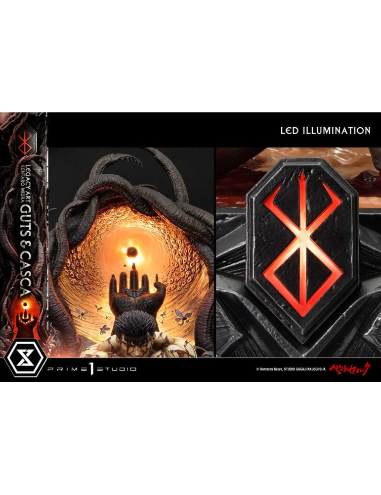 Prime 1 Studio - Berserk - Guts & Casca Bonus Version