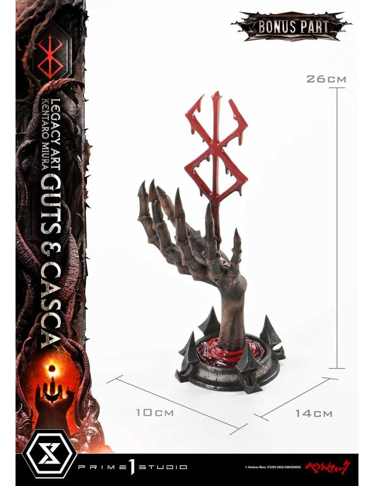 Prime 1 Studio - Berserk - Guts & Casca Bonus Version