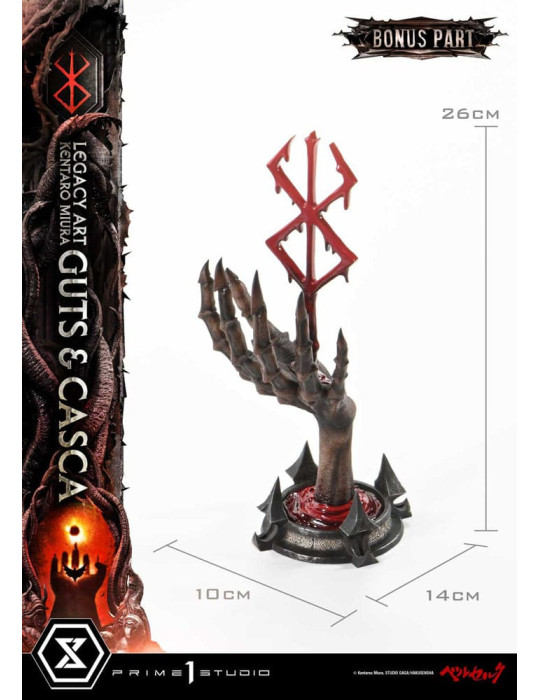 Prime 1 Studio - Berserk - Guts & Casca Bonus Version