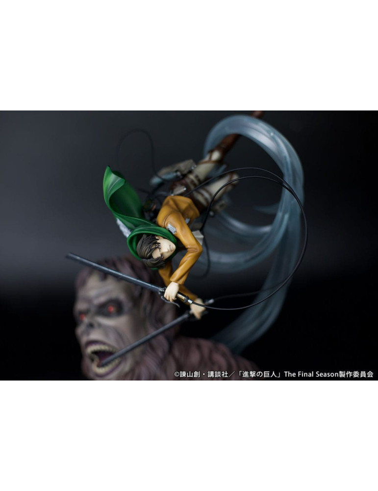 PROOF - Attack on Titan - Levi vs Beast Titan ver.