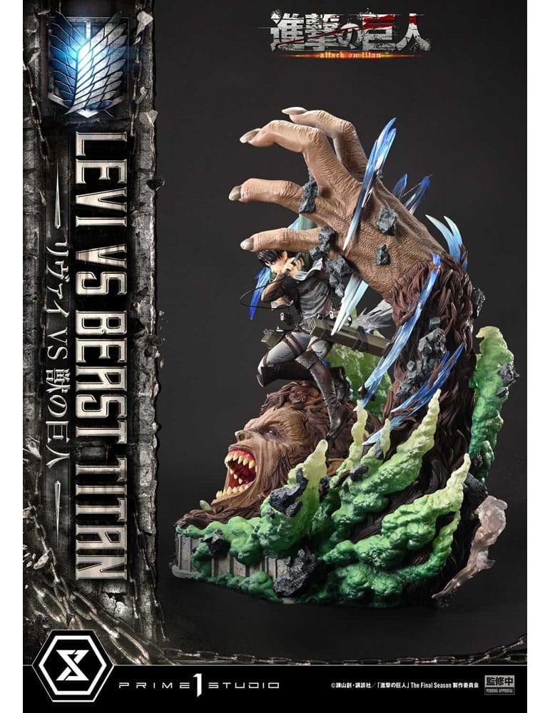 Prime 1 Studio - Attack on Titan - Levi VS Beast Titan