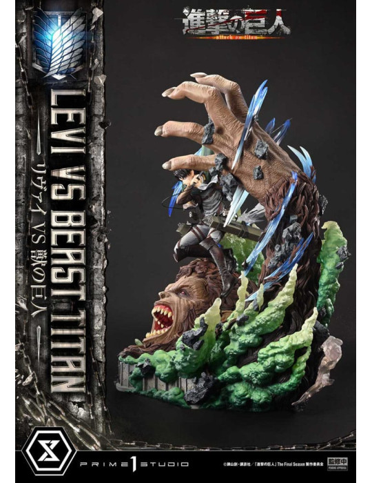 Prime 1 Studio - Attack on Titan - Levi VS Beast Titan