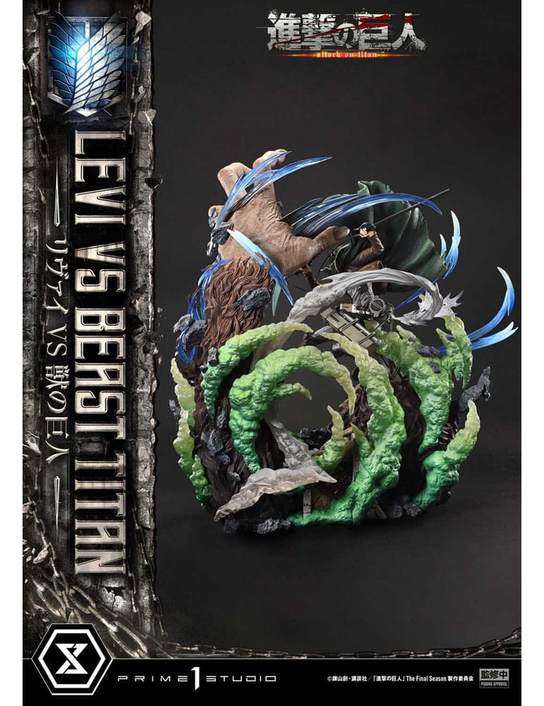 Prime 1 Studio - Attack on Titan - Levi VS Beast Titan