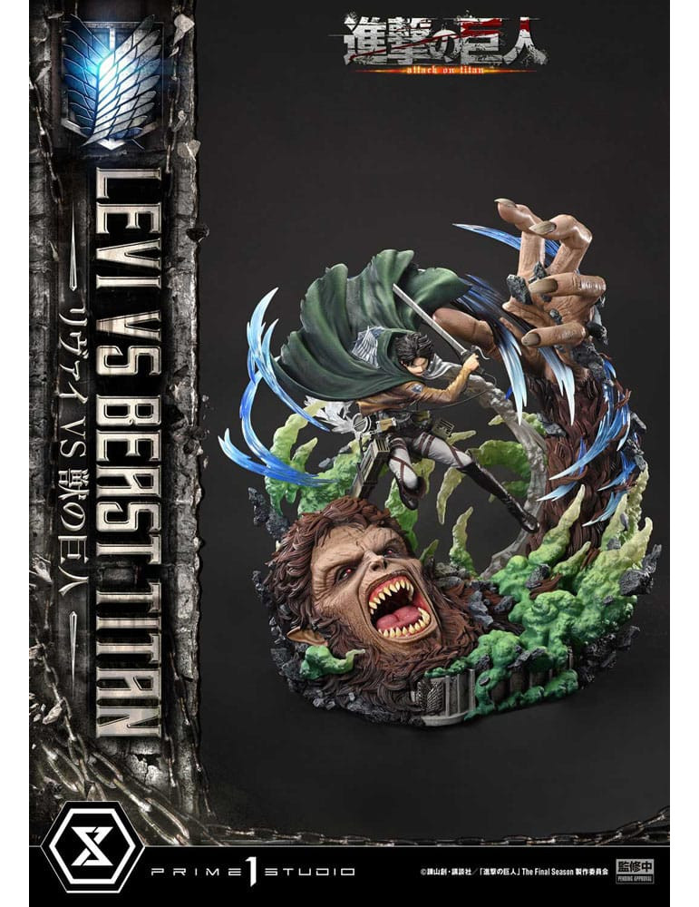 Prime 1 Studio - Attack on Titan - Levi VS Beast Titan