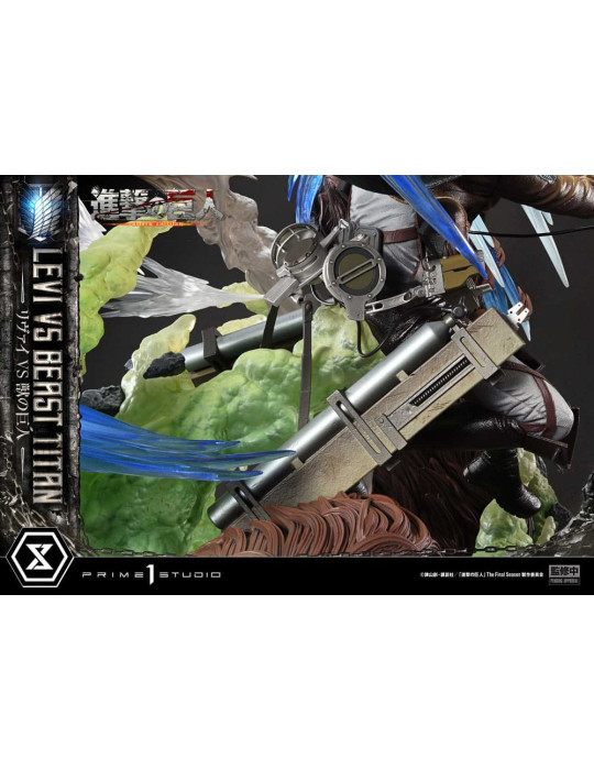 Prime 1 Studio - Attack on Titan - Levi VS Beast Titan