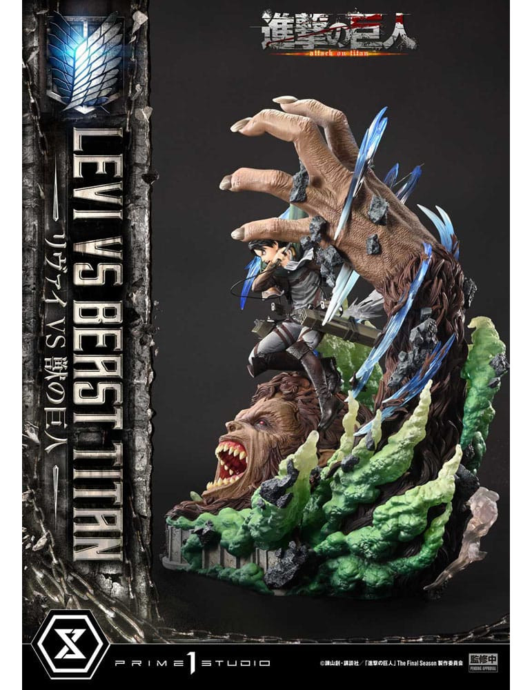 Prime 1 Studio - Attack on Titan - Levi VS Beast Titan