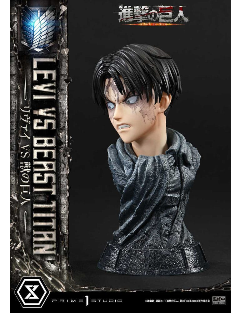 Prime 1 Studio - Attack on Titan - Levi VS Beast Titan