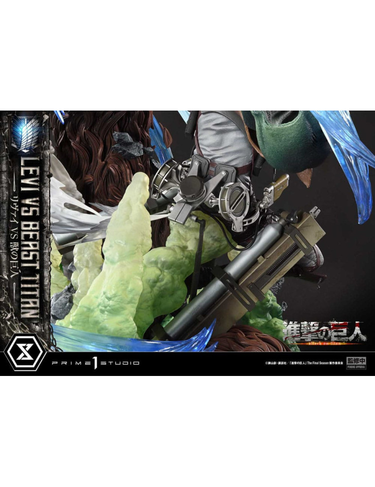 Prime 1 Studio - Attack on Titan - Levi VS Beast Titan