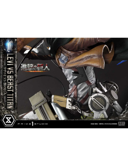 Prime 1 Studio - Attack on Titan - Levi VS Beast Titan