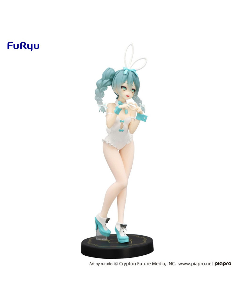 Furyu - Vocaloid - BiCute Bunnies Miku Rurudo White Color Ver.