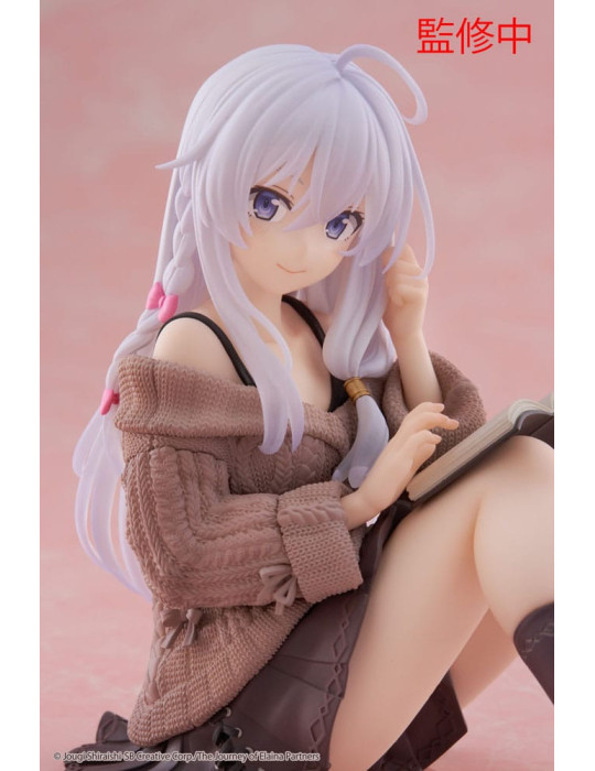Taito - Wandering Witch: The Journey of Elaina - Desktop Cute Figure Elaina Casual Clothes Ver.
