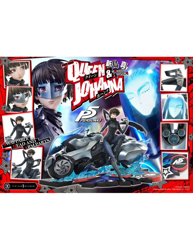 Prime 1 Studio - Persona 5 - Niijima Makoto (Queen) & Johanna Bonus Version