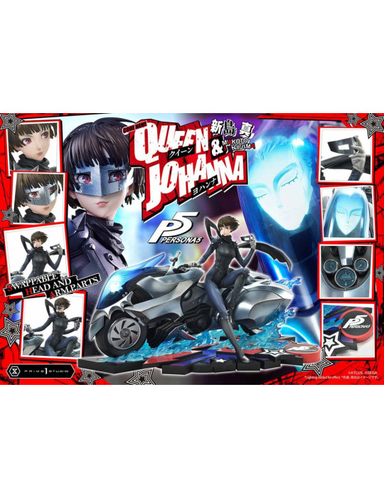 Prime 1 Studio - Persona 5 - Niijima Makoto (Queen) & Johanna Bonus Version