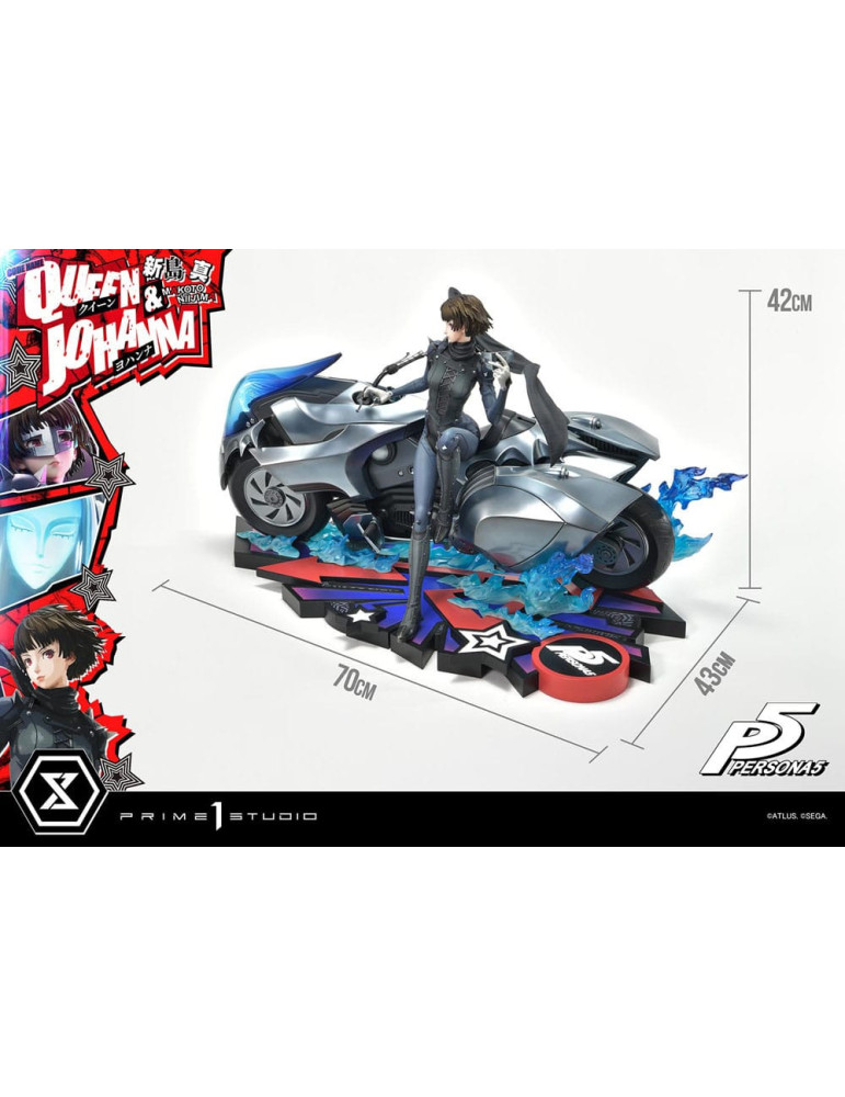 Prime 1 Studio - Persona 5 - Niijima Makoto (Queen) & Johanna Bonus Version