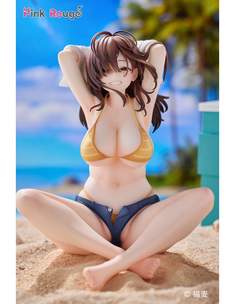 Pink Rouge - Figurine Danjo no Yujo ga Seiritsu Dekinai Type no Onna Tomodachi by Nekomugi Special Set