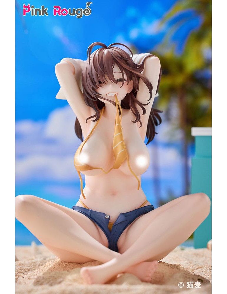 Pink Rouge - Figurine Danjo no Yujo ga Seiritsu Dekinai Type no Onna Tomodachi by Nekomugi Special Set