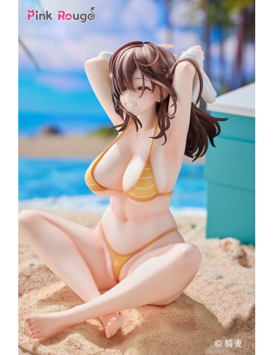 Pink Rouge - Figurine Danjo no Yujo ga Seiritsu Dekinai Type no Onna Tomodachi by Nekomugi Special Set