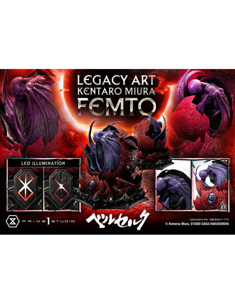 Prime 1 Studio - Berserk - Figurine Legacy Art Kentaro Miura Femto Bonus Version