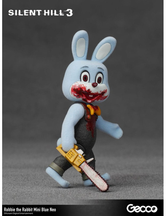 Gecco - Silent Hill 3 - Figurine Robbie the Rabbit Mini Blue Neo Version