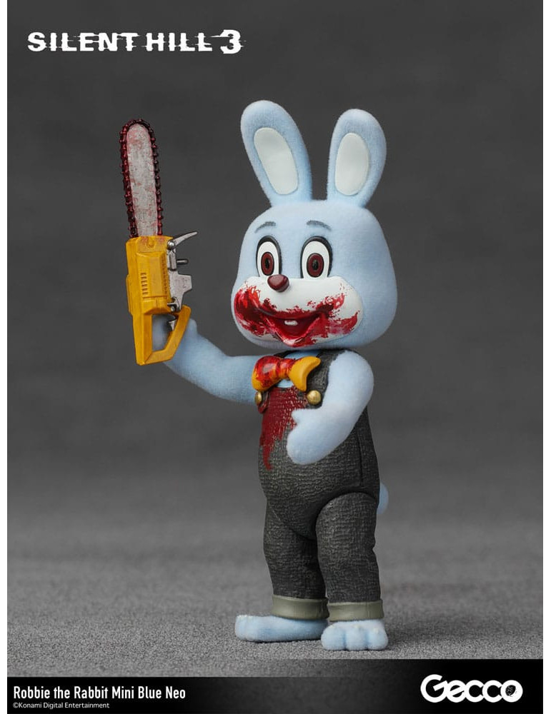 Gecco - Silent Hill 3 - Figurine Robbie the Rabbit Mini Blue Neo Version