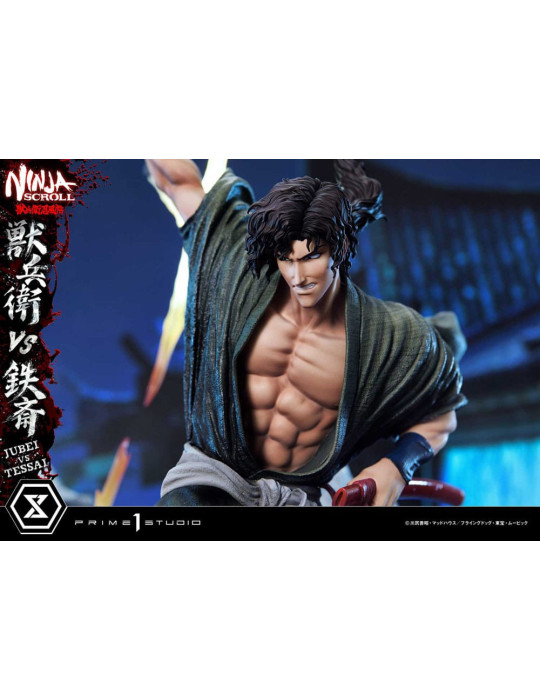 Prime 1 Studio - Ninja Scroll - Figurine Ultimate Premium Masterline Jubei VS Tessai
