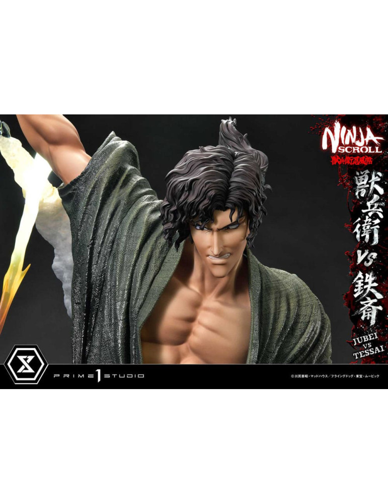 Prime 1 Studio - Ninja Scroll - Figurine Ultimate Premium Masterline Jubei VS Tessai