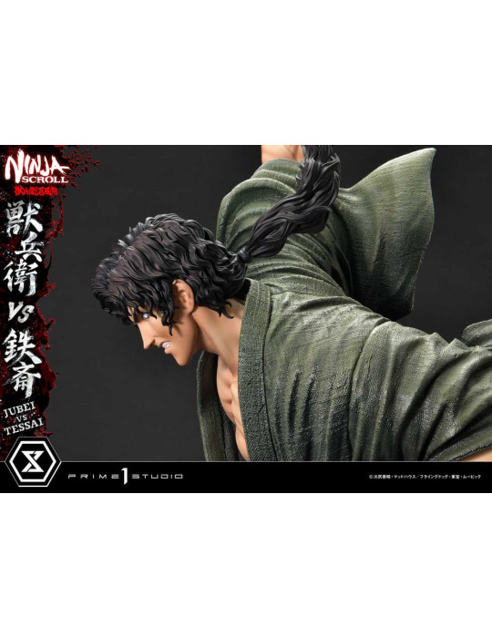 Prime 1 Studio - Ninja Scroll - Figurine Ultimate Premium Masterline Jubei VS Tessai