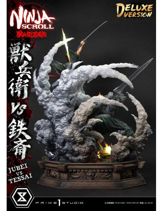 Prime 1 Studio - Ninja Scroll - Figurine Ultimate Premium Masterline Jubei VS Tessai Deluxe Version