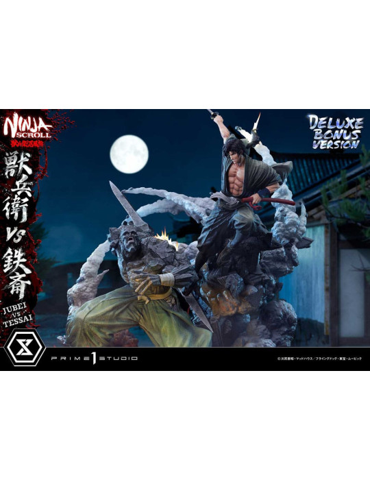 Prime 1 Studio - Ninja Scroll - Figurine Ultimate Premium Masterline Jubei VS Tessai Deluxe Bonus Version