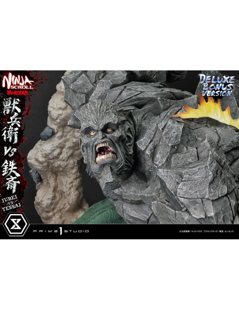 Prime 1 Studio - Ninja Scroll - Figurine Ultimate Premium Masterline Jubei VS Tessai Deluxe Bonus Version