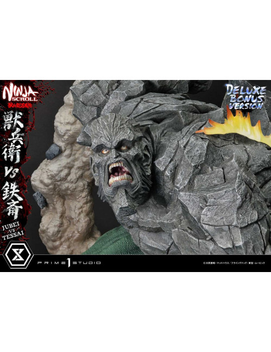Prime 1 Studio - Ninja Scroll - Figurine Ultimate Premium Masterline Jubei VS Tessai Deluxe Bonus Version
