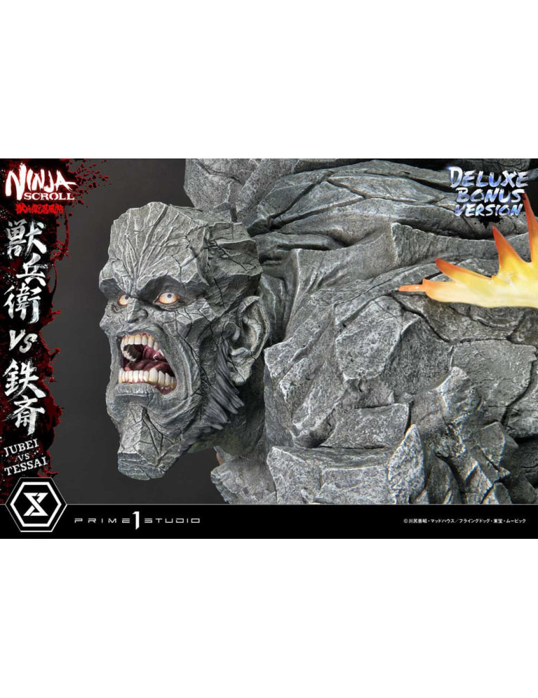 Prime 1 Studio - Ninja Scroll - Figurine Ultimate Premium Masterline Jubei VS Tessai Deluxe Bonus Version