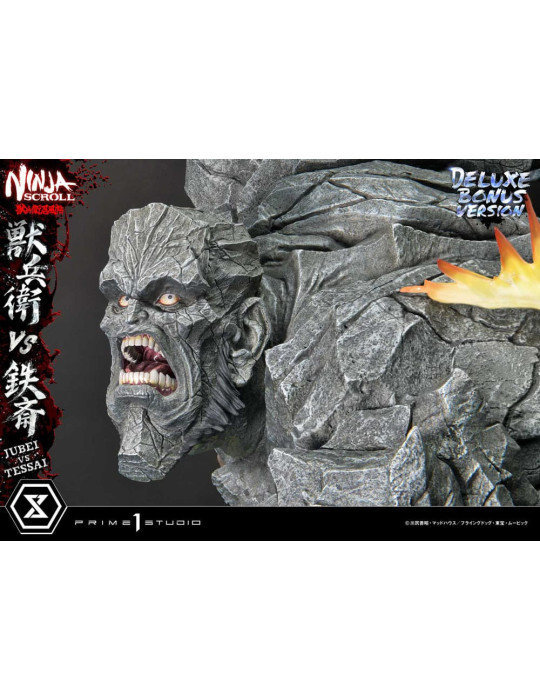 Prime 1 Studio - Ninja Scroll - Figurine Ultimate Premium Masterline Jubei VS Tessai Deluxe Bonus Version