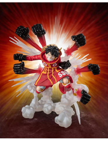 Bandai Spirits - One Piece - Figurine Figuarts ZERO Extra Battle Monkey D. Luffy -Gum Gum Hawk Gatling